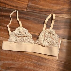 Lively Lace Bralette Medium Nude Wireless Bra All You Lively (0638)